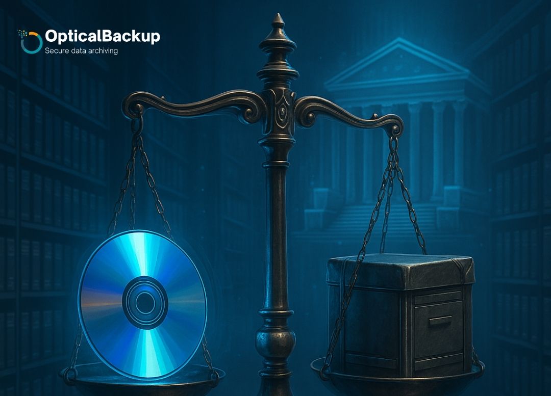 Securing Justice: Upholding Data Integrity in Judicial Archives with Optical Storage