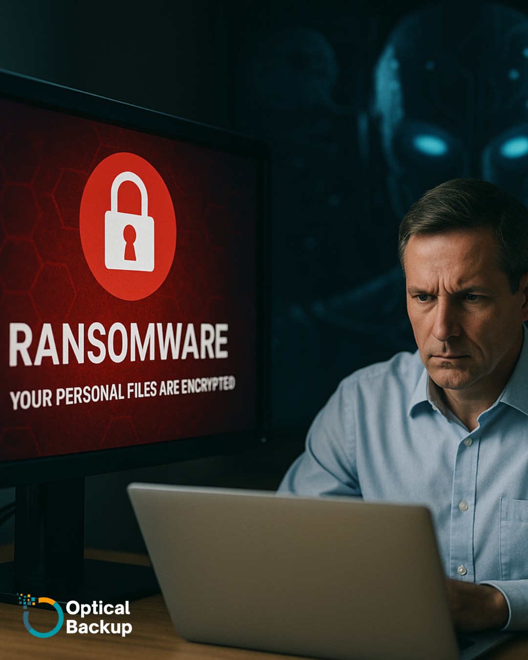 AI-Powered Defense: OpticalBackup’s Compliance Assurance Amidst Ransomware Attacks