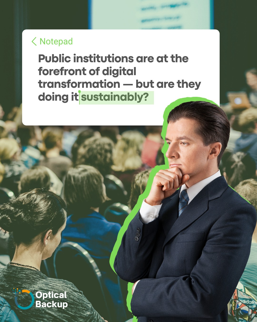 Leading the Charge in Green Data: How Public Institutions Can Revolutionize Sustainability through Optical Media Archives