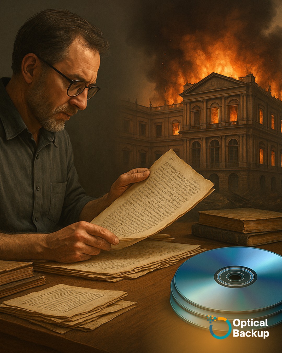 Uncovering History’s Lessons: Navigating Data Loss and Embracing Optical Storage